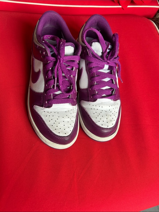 Nike Other - Nike Dunks Purple and White Low-Top Sneakers